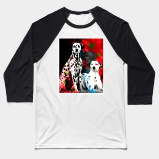 dalmatian dog love Baseball T-Shirt